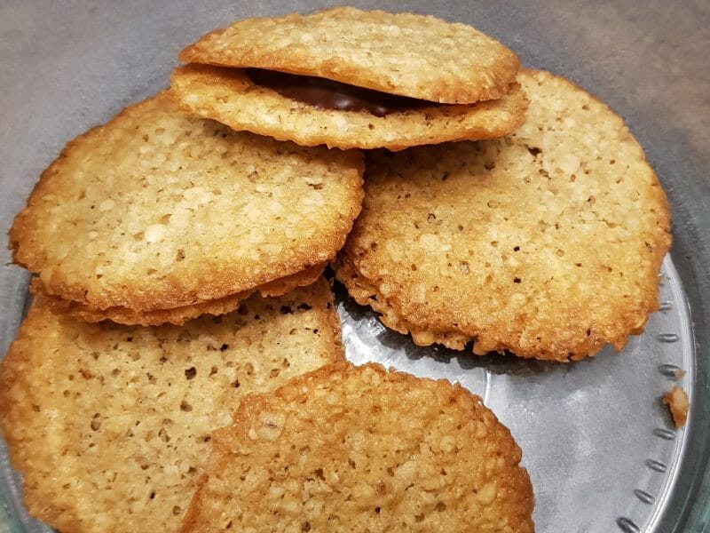 Cliquez pour zoomer ! Havreflarn (galettes de flocons d’avoine) Thermomix par delphea