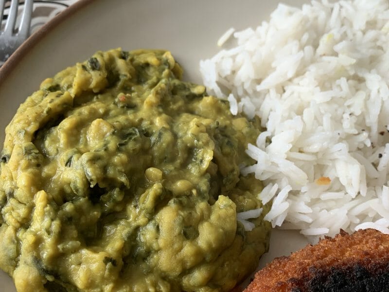 Cliquez pour zoomer ! Dhal d’épinards et de lentilles corail Thermomix par virginieslh