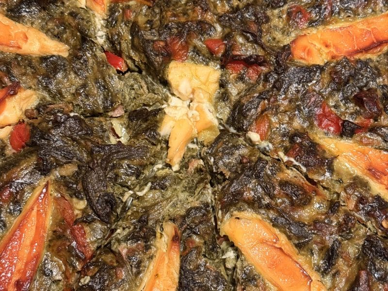 Cliquez pour zoomer ! Quiche aux épinards et au poivron rouge Thermomix par chiraze