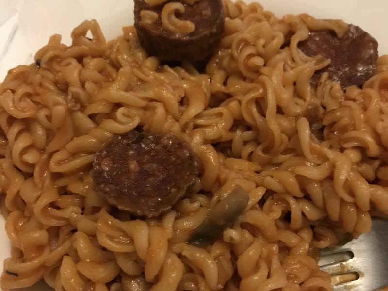 Cliquez pour zoomer ! Penne au chorizo Thermomix par chiraze