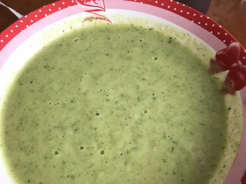 Cliquez pour zoomer ! Soupe froide courgette et concombre Thermomix par chiraze