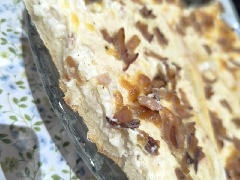 Cliquez pour zoomer ! Flammekueche traditionnelle Thermomix par Titima el alaoui