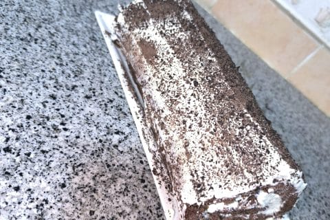 Cliquez pour zoomer ! Bûche forêt noire Thermomix par Titima el alaoui