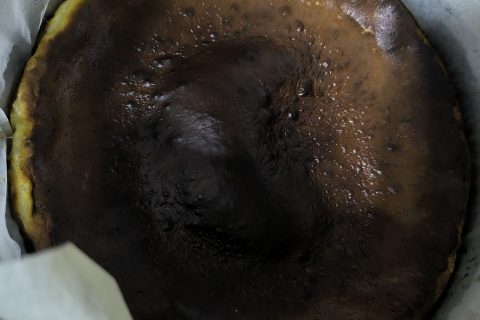 Cliquez pour zoomer ! Cheesecake basque Thermomix par Titima el alaoui