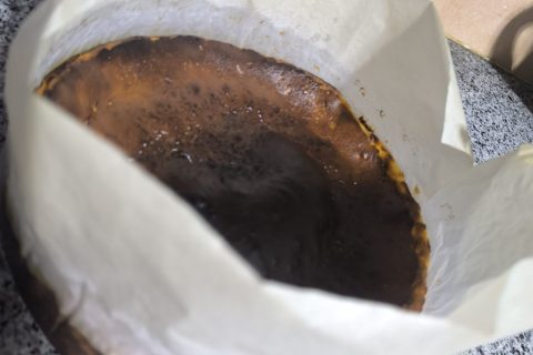 Cliquez pour zoomer ! Cheesecake basque Thermomix par Titima el alaoui