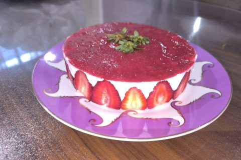 Cliquez pour zoomer ! Tiramisu aux fraises en verrines Thermomix par Titima el alaoui
