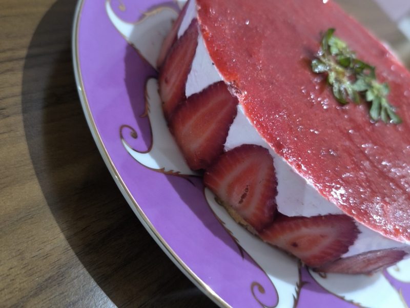 Cliquez pour zoomer ! Tiramisu aux fraises en verrines Thermomix par Titima el alaoui