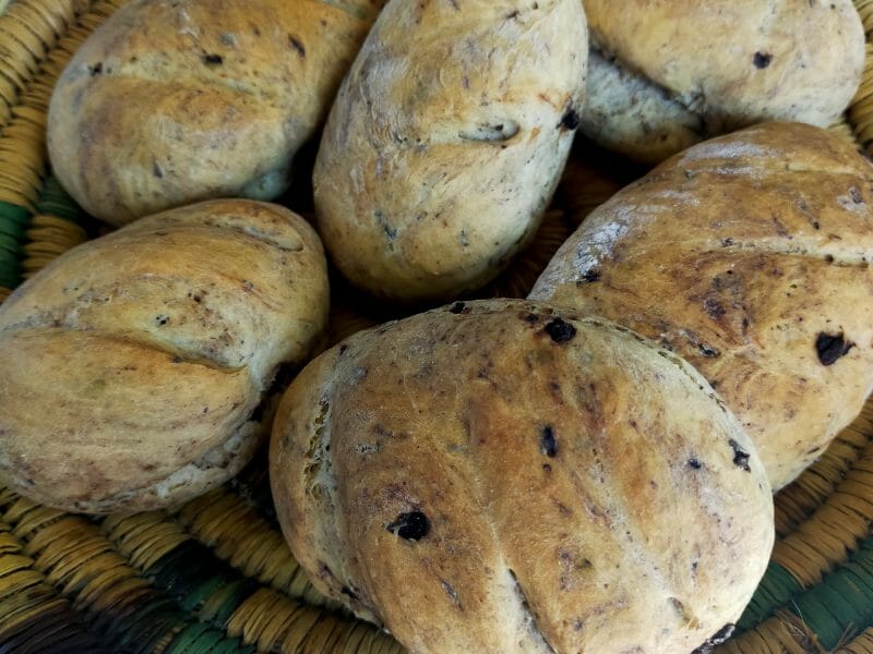 Cliquez pour zoomer ! Pain aux olives Thermomix par Titima el alaoui