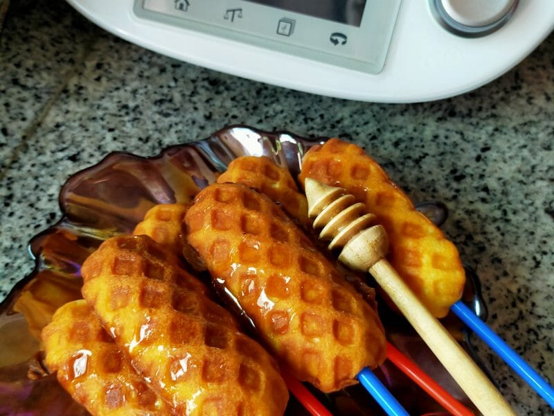 Cliquez pour zoomer ! Gaufres longue conservation Thermomix par Titima el alaoui