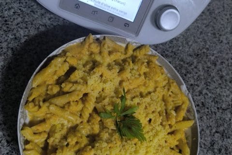 Cliquez pour zoomer ! Pâtes sauce rosée ail et basilic Thermomix par Titima el alaoui