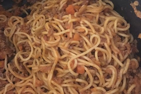 Cliquez pour zoomer ! Spaghettis bolognaise Thermomix par lauriana