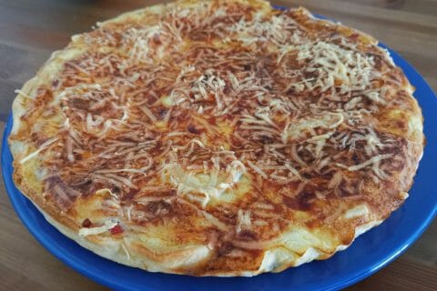 Cliquez pour zoomer ! Flamiche aux poireaux et gorgonzola Thermomix par charlotte_37