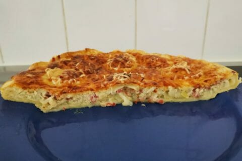 Cliquez pour zoomer ! Flamiche aux poireaux et gorgonzola Thermomix par charlotte_37