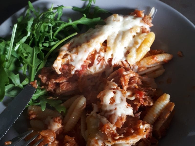 Cliquez pour zoomer ! Macaronis au thon Thermomix par cbr59