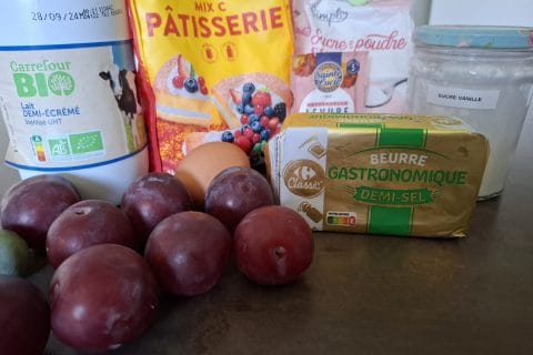 Cliquez pour zoomer ! Moelleux aux prunes Thermomix par cbr59