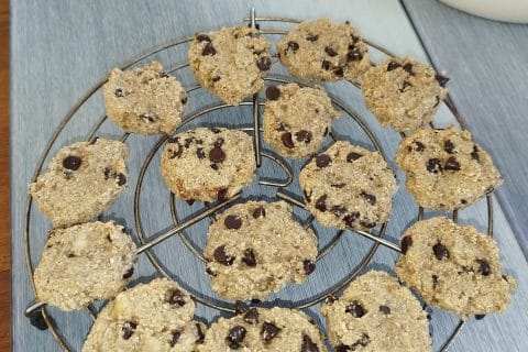 Cliquez pour zoomer ! Biscuits avoine, banane et chocolat Thermomix par audrey_95