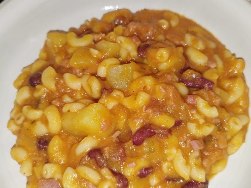 Cliquez pour zoomer ! Soupe aux haricots rouges et coquillettes Thermomix par audrey_95