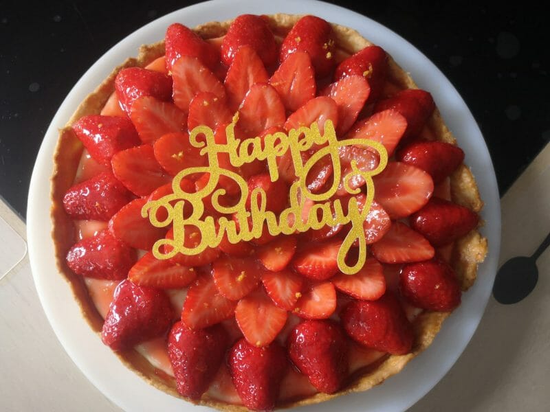 Cliquez pour zoomer ! Tarte aux fraises Thermomix par houda_5