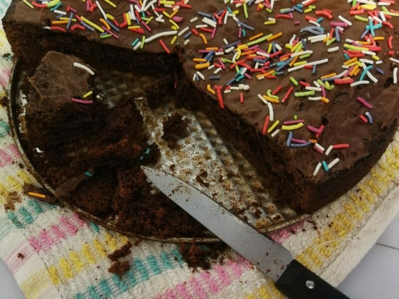 Cliquez pour zoomer ! Gâteau au chocolat des écoliers Thermomix par wa