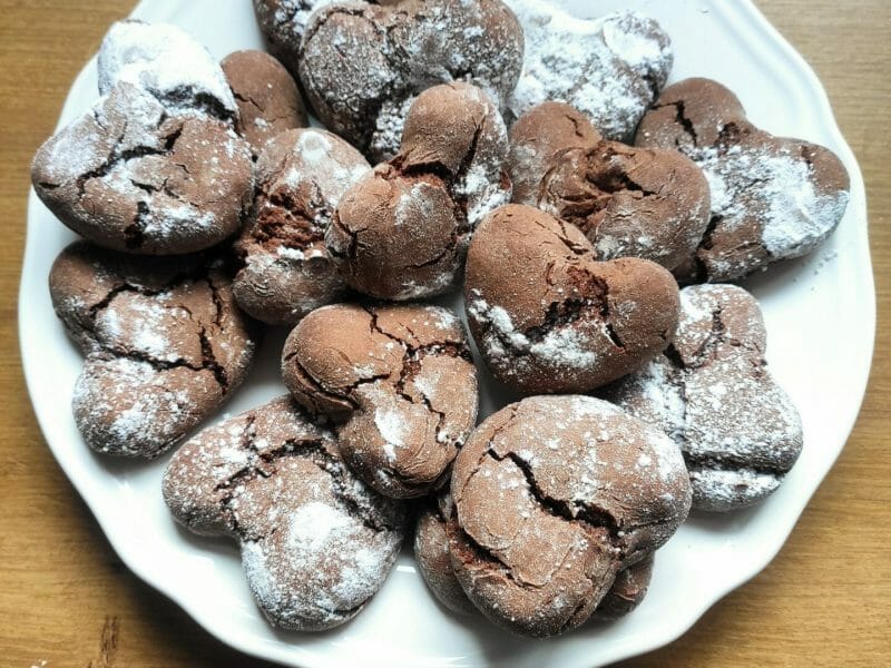 Cliquez pour zoomer ! Craquelés au chocolat Thermomix par constance2210