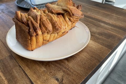 Cliquez pour zoomer ! Brioche à effeuiller à la cannelle Thermomix par laurad54