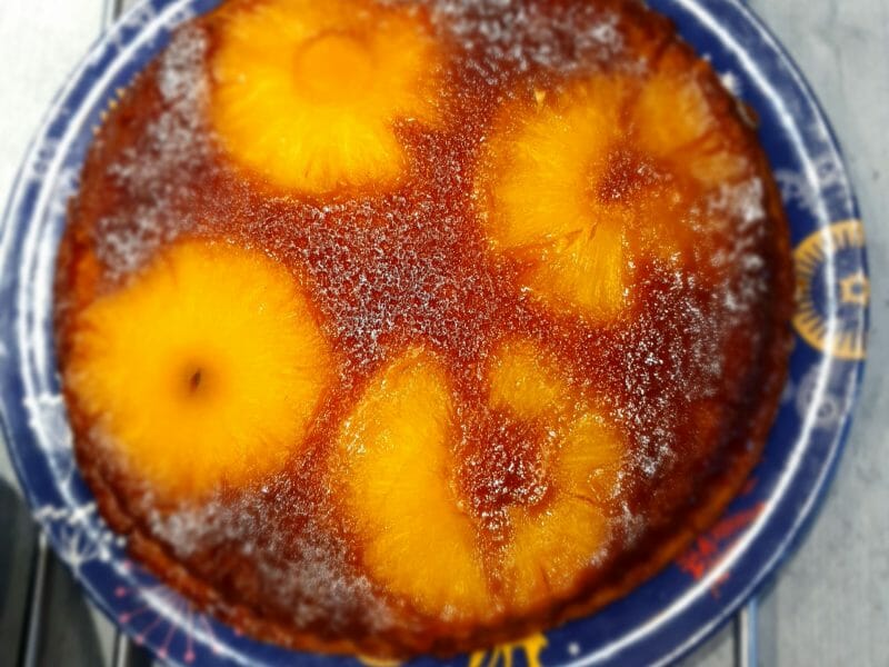 Cliquez pour zoomer ! Gâteau renversé à l’ananas Thermomix par elodie_75