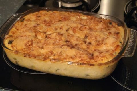 Cliquez pour zoomer ! Gratin de perles, saumon et courgettes Thermomix par nathalie595959
