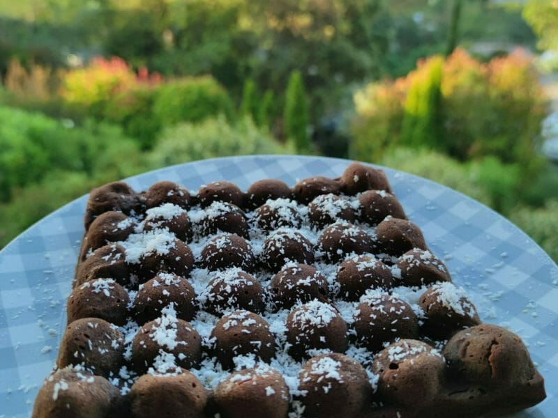 Cliquez pour zoomer ! Brownie fondant choco-banane Thermomix par TaniaNia