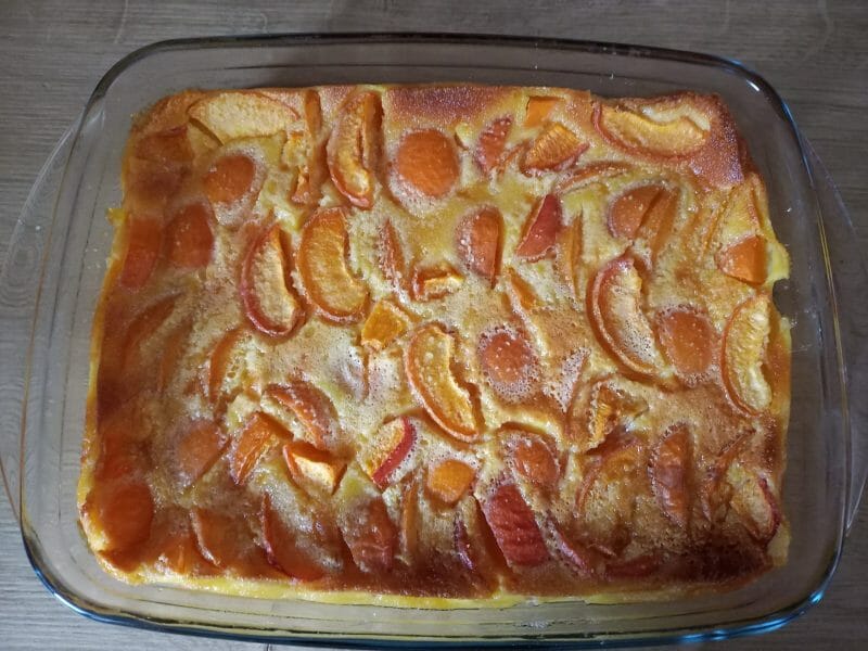 Cliquez pour zoomer ! Clafoutis aux abricots Thermomix par popot08