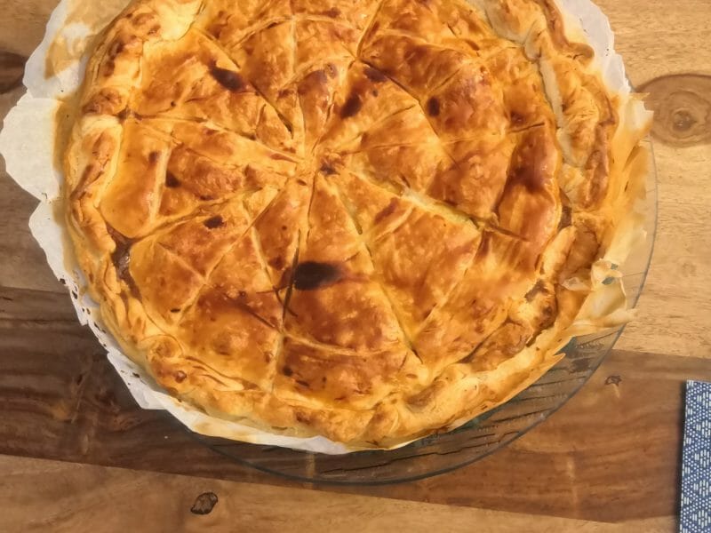 Cliquez pour zoomer ! Tourte au poulet et aux champignons Thermomix par aurore_42