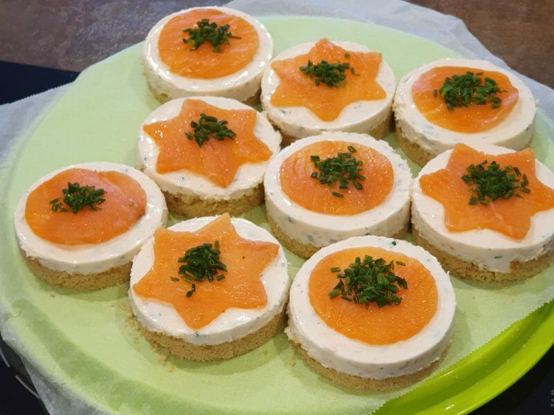 Cliquez pour zoomer ! Cheesecake au saumon sans cuisson Thermomix par fredoune62