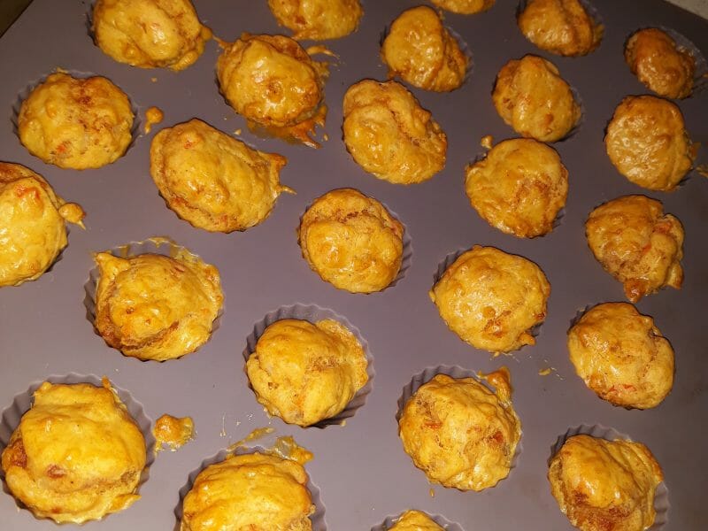 Cliquez pour zoomer ! Madeleines au chorizo Thermomix par stef_10