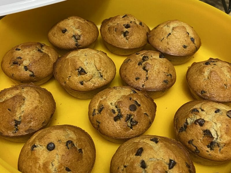 Cliquez pour zoomer ! Cake banane et pépites de chocolat Thermomix par Marine11