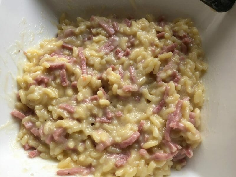Cliquez pour zoomer ! Risotto de coquillettes Thermomix par ln77320