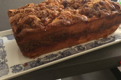 Cliquez pour zoomer ! Cake aux pommes à l’ancienne Thermomix par bebeloo