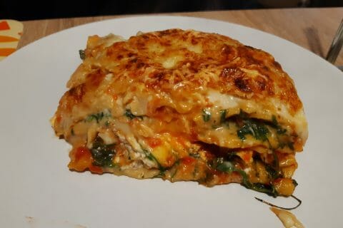 Cliquez pour zoomer ! Lasagnes épinards et chèvre Thermomix par pl40230