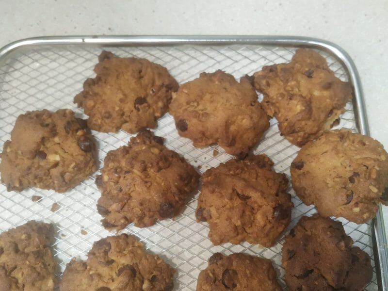 Cliquez pour zoomer ! Cookies amandes et noix Thermomix par moniya
