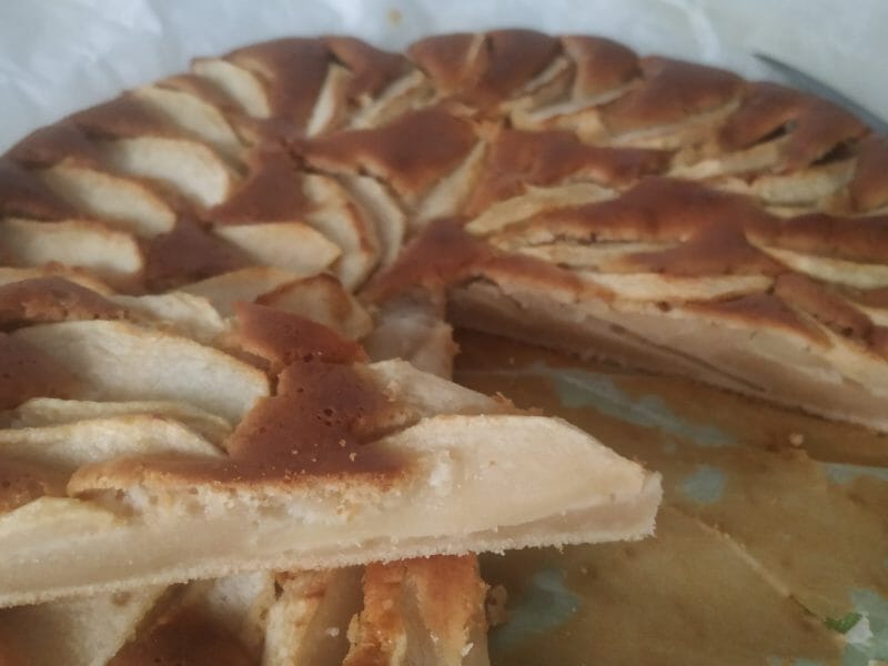 Cliquez pour zoomer ! Gâteau aux pommes et mascarpone Thermomix par moniya