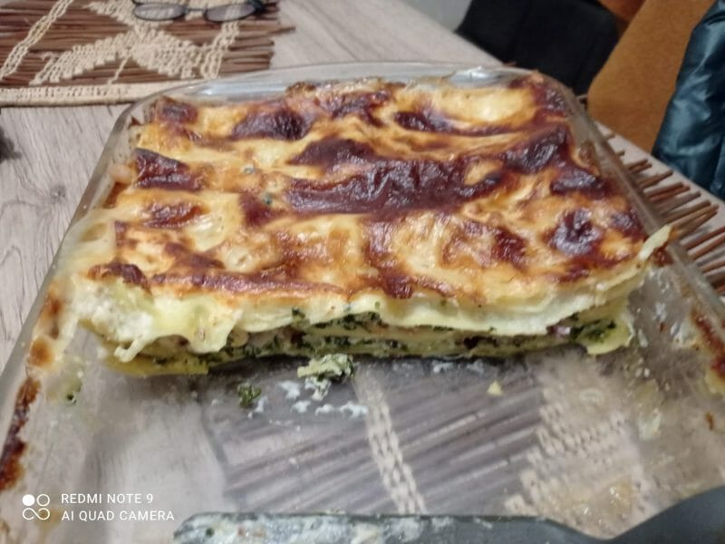Cliquez pour zoomer ! Lasagnes aux fruits de mer Thermomix par andhume