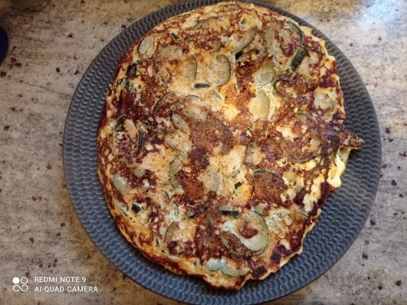 Cliquez pour zoomer ! Tortilla de courgettes Thermomix par andhume
