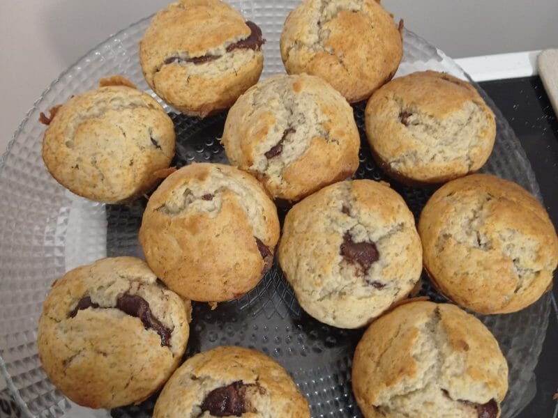 Cliquez pour zoomer ! Muffins à la banane Thermomix par andhume
