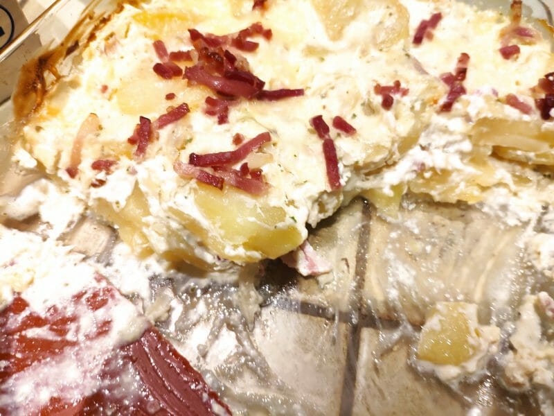 Cliquez pour zoomer ! Gratin de pommes de terre au Boursin Thermomix par Brunette 85300