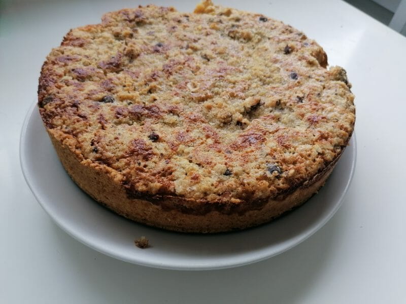 Cliquez pour zoomer ! Tarte aux pommes façon crumble Thermomix par fifine8677