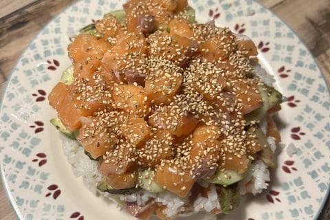 Cliquez pour zoomer ! Sushi cake Thermomix par djjo07