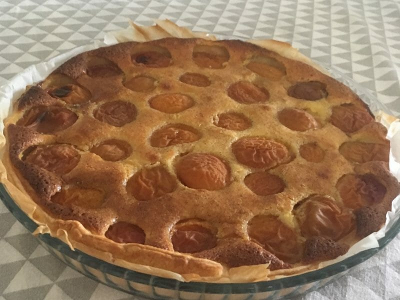 Cliquez pour zoomer ! Tarte amandine aux abricots Thermomix par sandrine_61