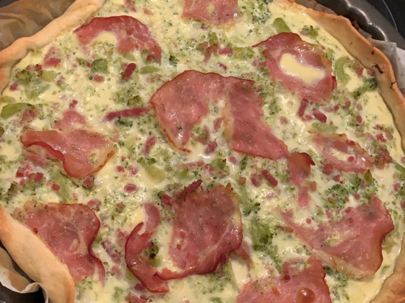 Cliquez pour zoomer ! Quiche au brocoli et jambon Thermomix par pauline_55
