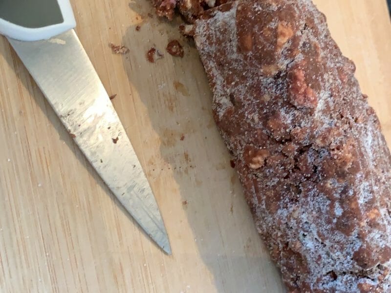 Cliquez pour zoomer ! Saucisson au chocolat Thermomix par pauline_55