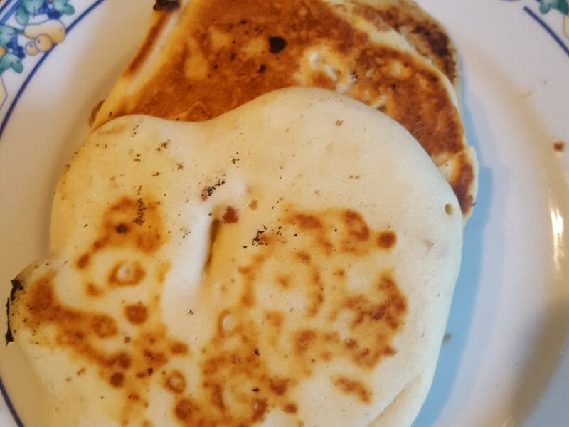 Cliquez pour zoomer ! Pancake myrtilles et pépites de chocolat Thermomix par noemiemkh