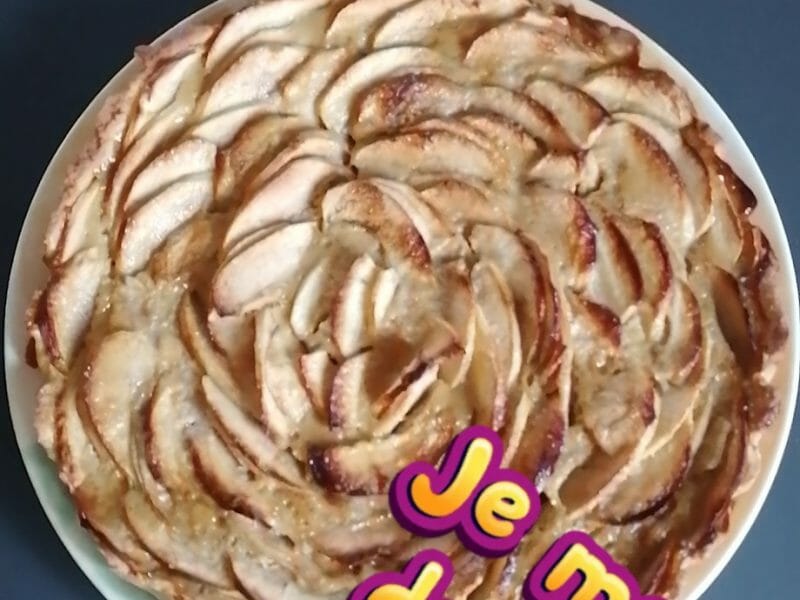 Cliquez pour zoomer ! Tarte aux pommes alsacienne Thermomix par noemiemkh