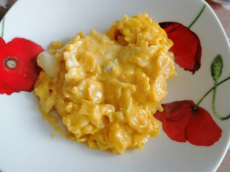 Cliquez pour zoomer ! Fusilli à la crème de potimarron et gorgonzola Thermomix par noemiemkh